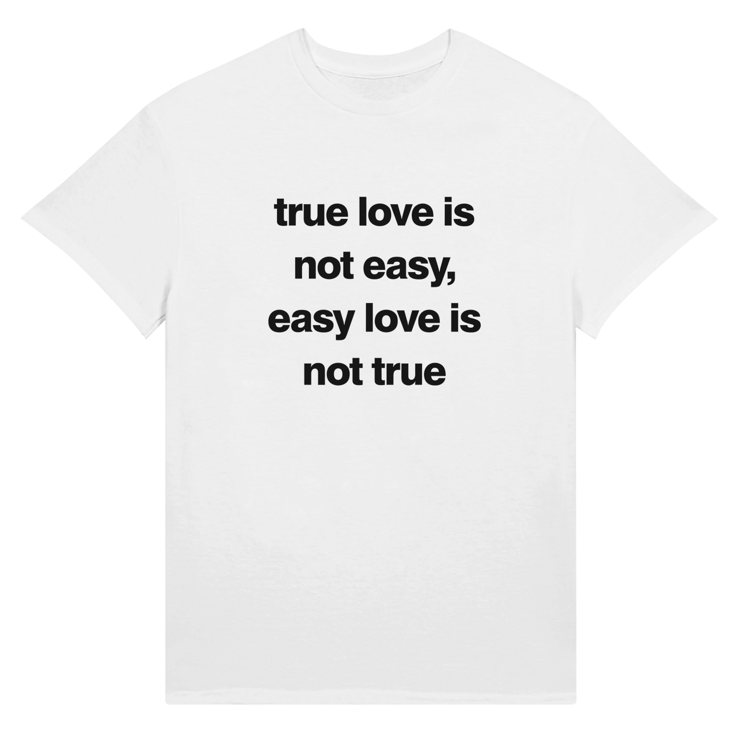 true love is not easy